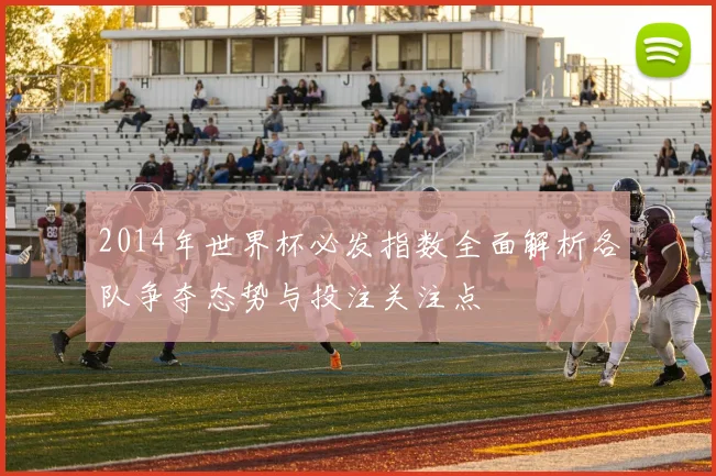 2014年世界杯必发指数全面解析各队争夺态势与投注关注点